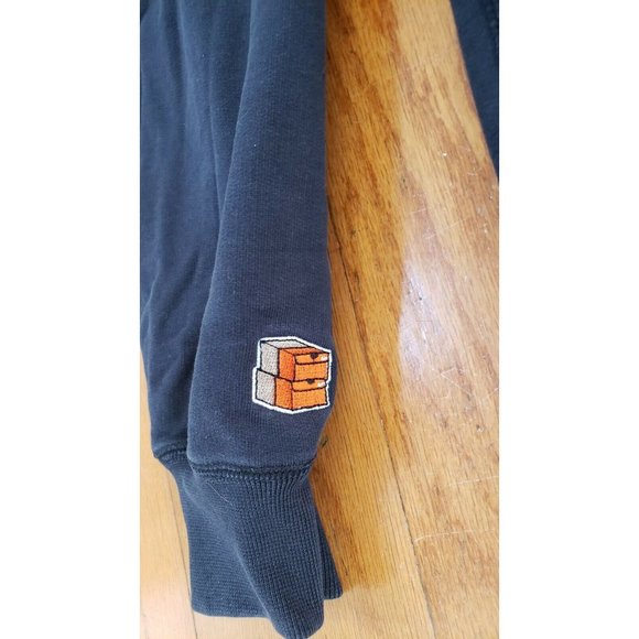 NIKE AIR Sportswear Sweater DON'T ASK Shoe String Tied Lips Black Crewneck XL - Picture 3 of 6